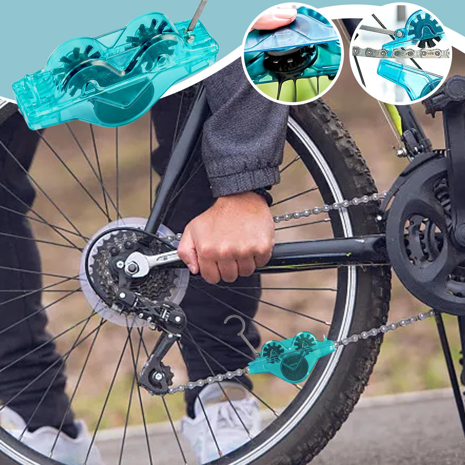 Cycling In City - Очиститель велосипедной цепи с щетками на