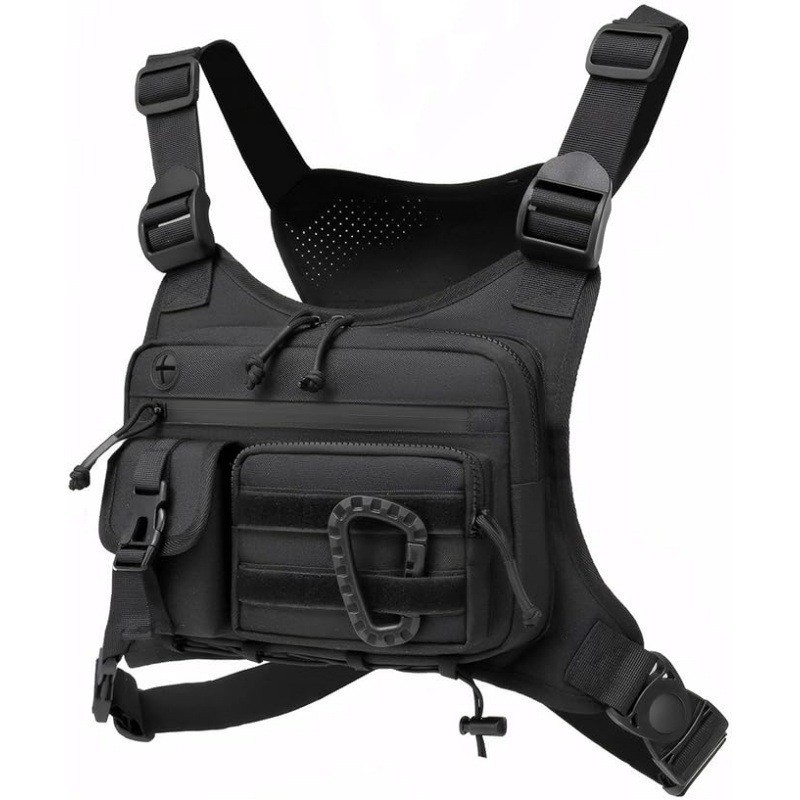 Cycling Commuter Backpack Waterproof - Тактическая нагрудная сумка, мужской жилет Edc,