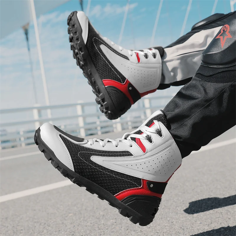 Cycling Shoes For Commute - Мотоциклетные водонепроницаемые сапоги, обувь для внедорожников,