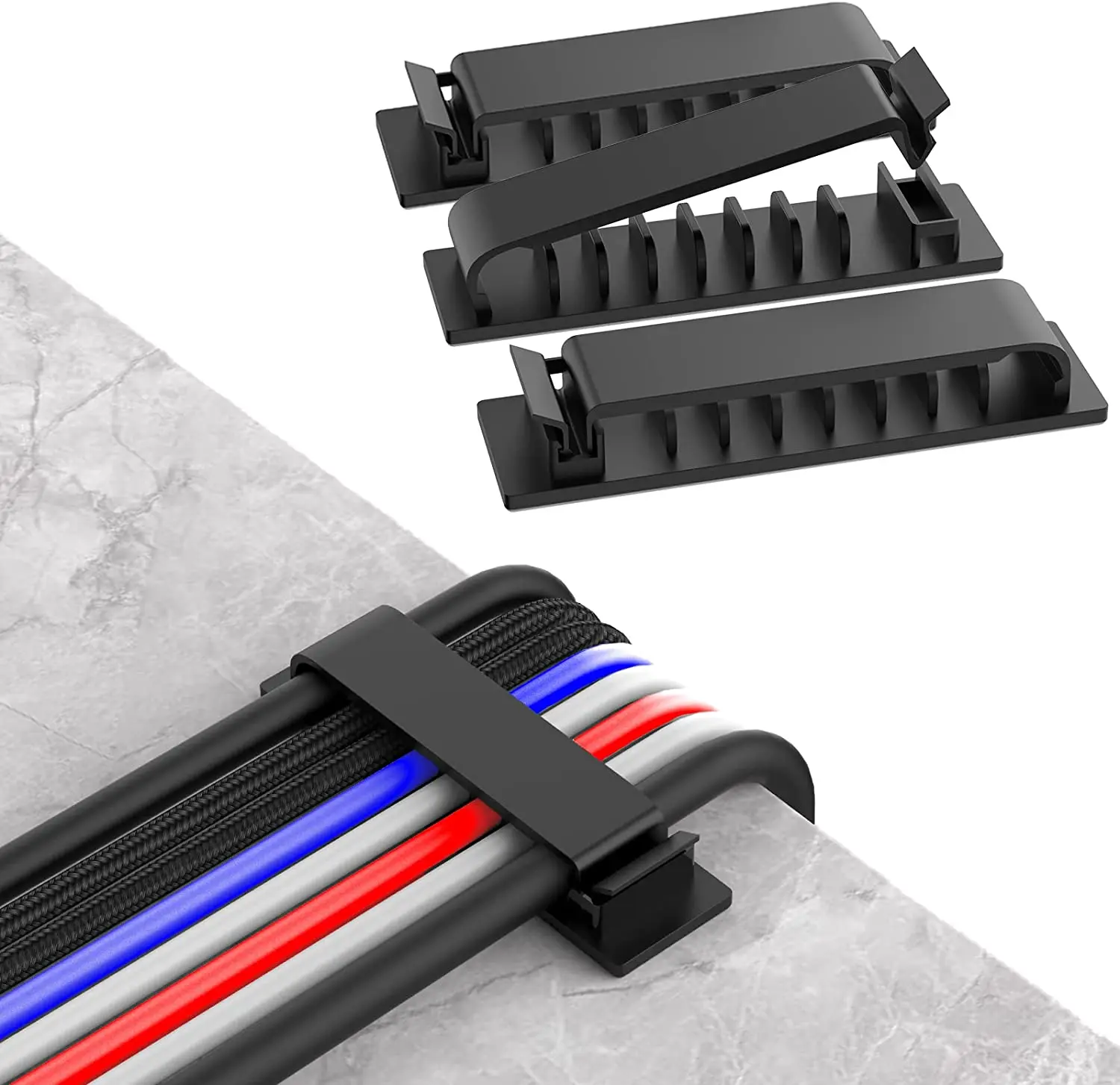 Cable Lock Flexible - Органайзер для кабелей, держатель для проводов,