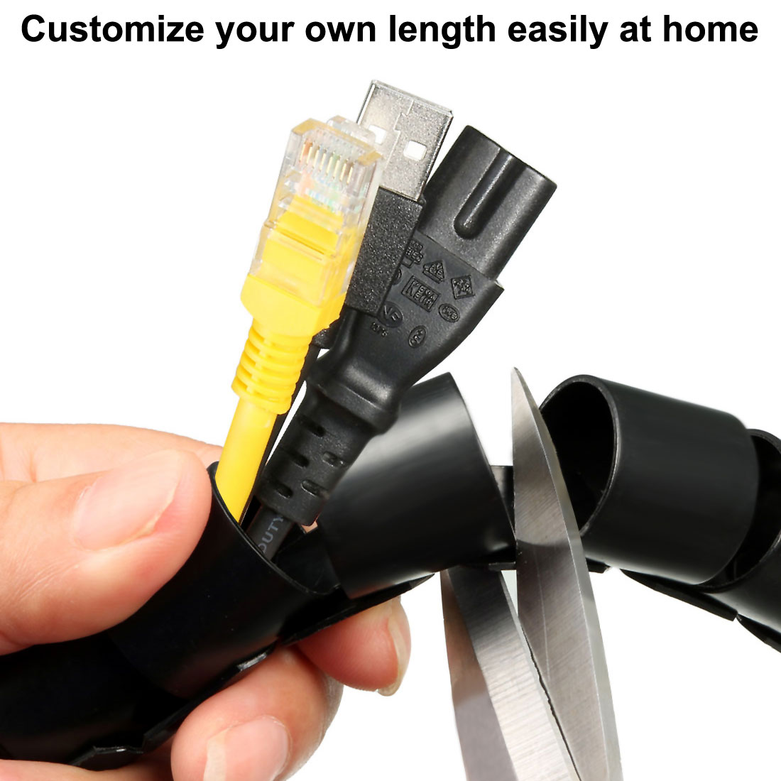 Гибкий органайзер для спиральн – обзор и цена Cable Lock Flexible