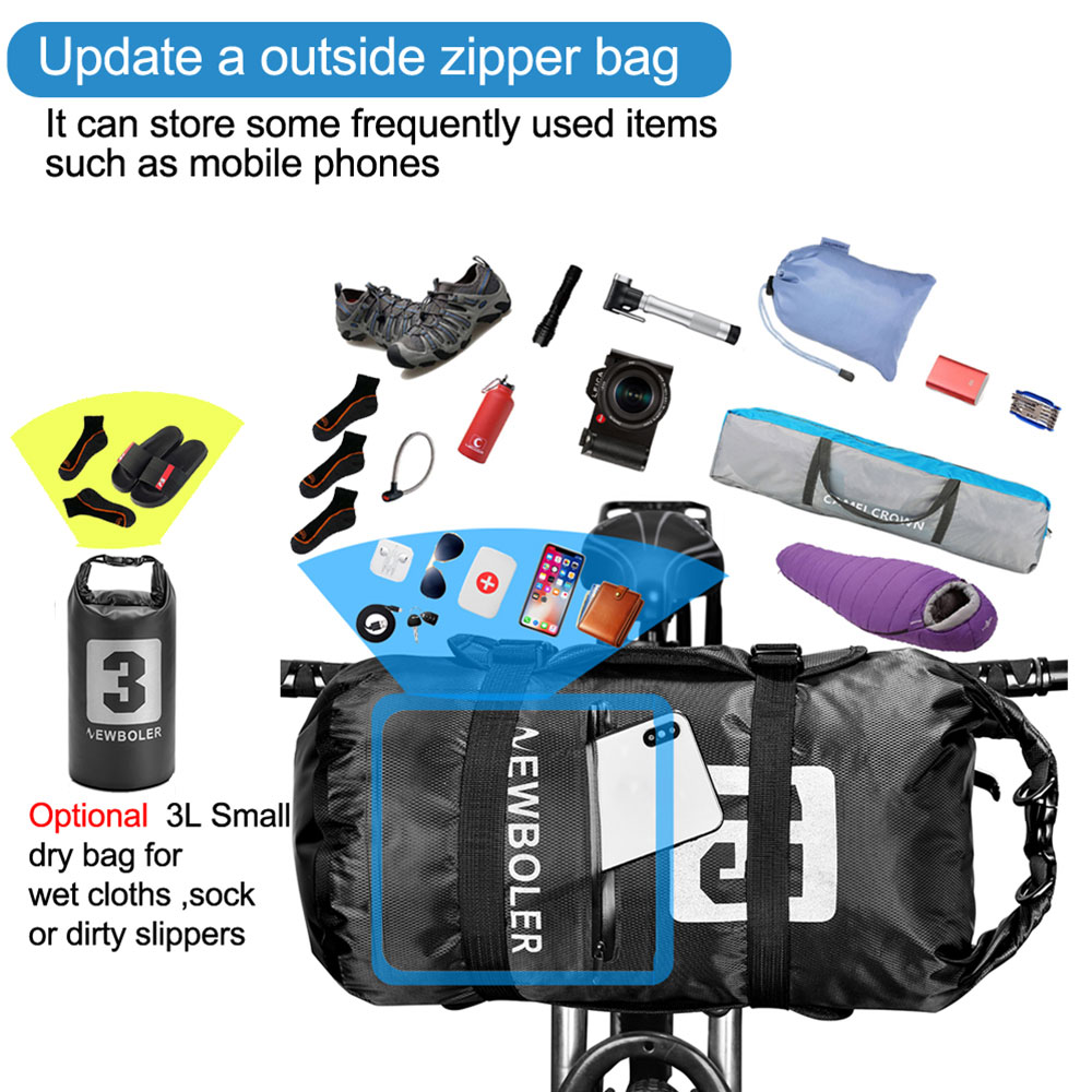 NEWBOLER Водонепроницаемая вел – обзор и цена Cycling Commuter Backpack Waterproof