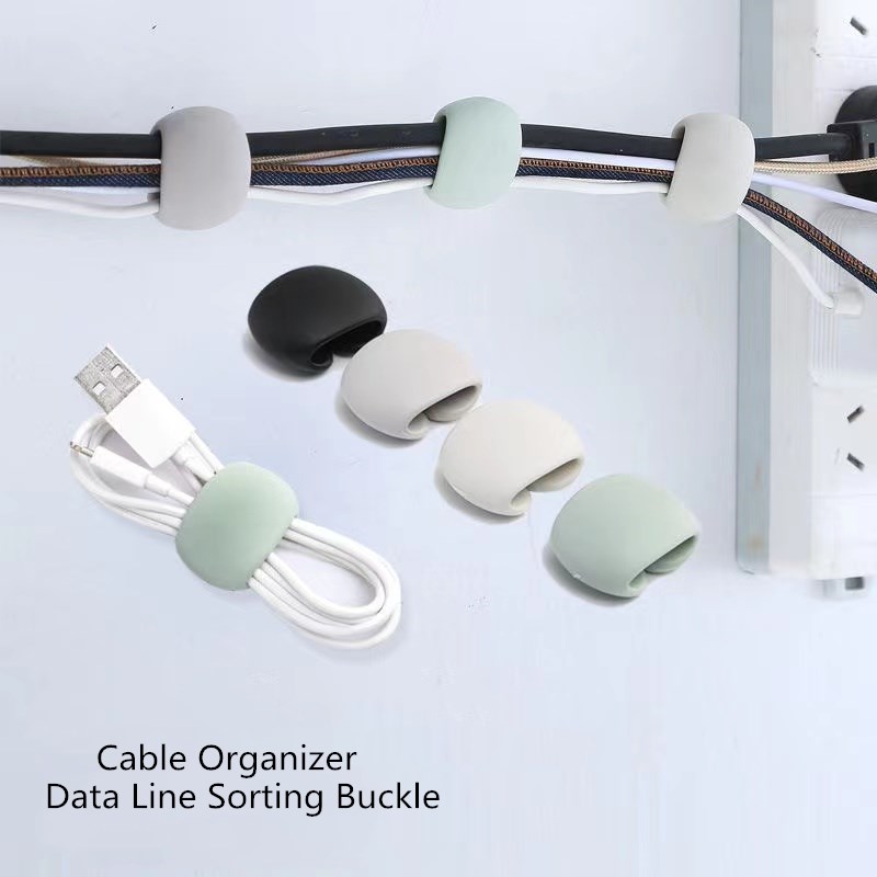 Силиконовый органайзер для каб – обзор и цена Cable Lock Flexible