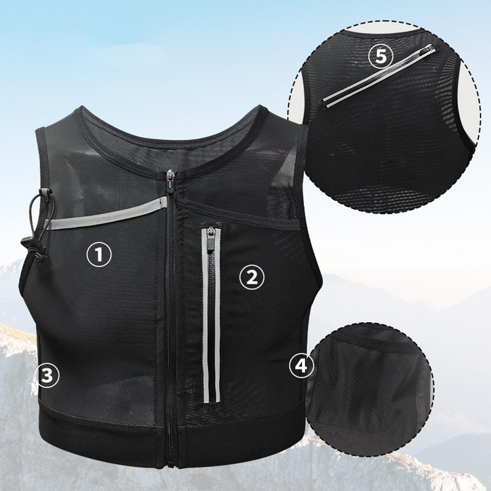 Сумка-жилет для бега, нагрудна – обзор и цена Reflective Vest Cycling