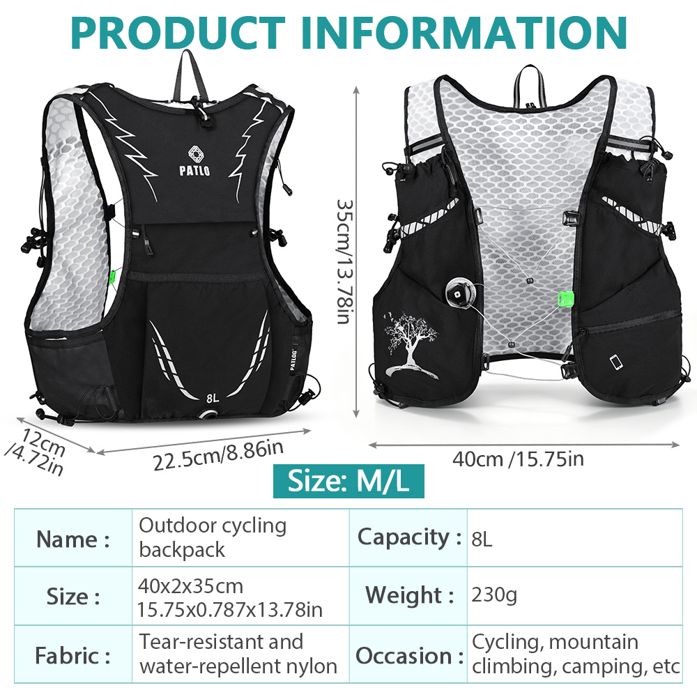 Новый ультралегкий рюкзак-жиле – обзор и цена Cycling Commuter Backpack