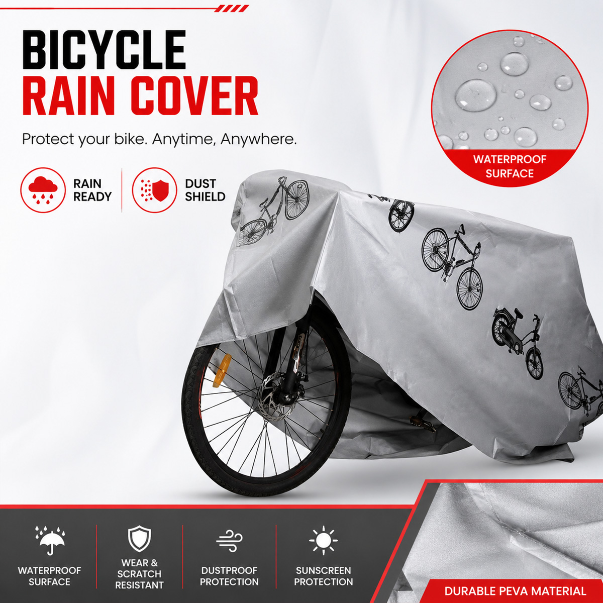 Универсальный чехол для велоси – обзор и цена Cycling Commuter Backpack Waterproof