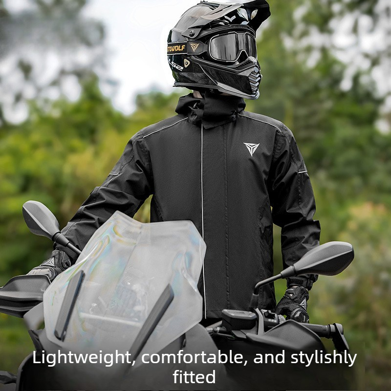 Мотоциклетный дождевой костюм: – обзор и цена Cycling Commuter Rain Jacket