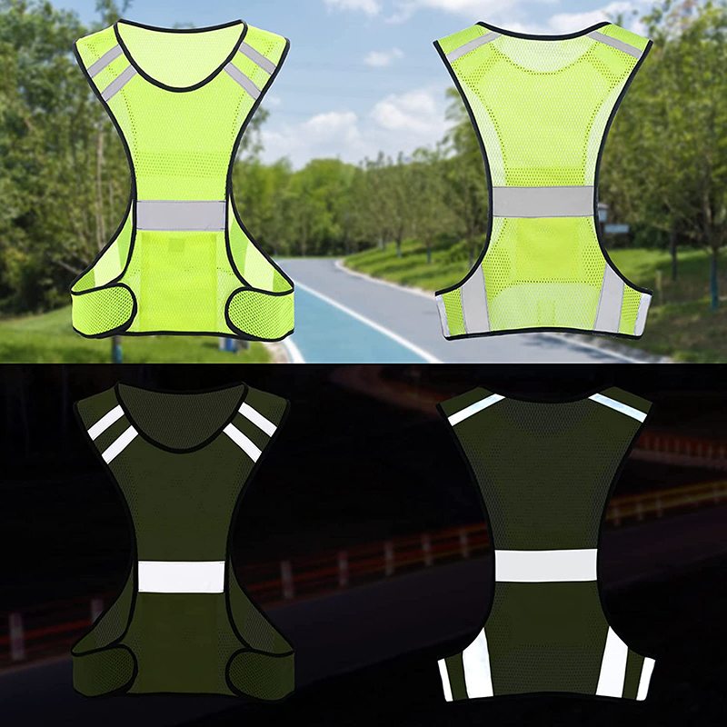 Флуоресцентный сетчатый светоо – обзор и цена Reflective Vest Cycling