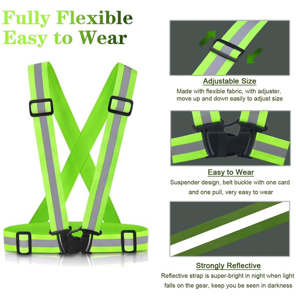 1 шт., жилет для ночного бега, – обзор и цена Reflective Vest Cycling