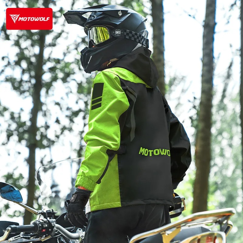 Светоотражающая мотоциклетная  – обзор и цена Cycling Commuter Rain Jacket