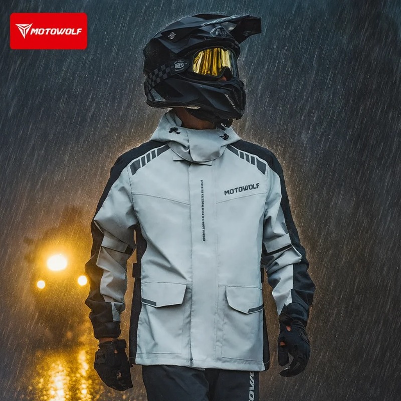 Светоотражающая мотоциклетная  – обзор и цена Cycling Commuter Rain Jacket