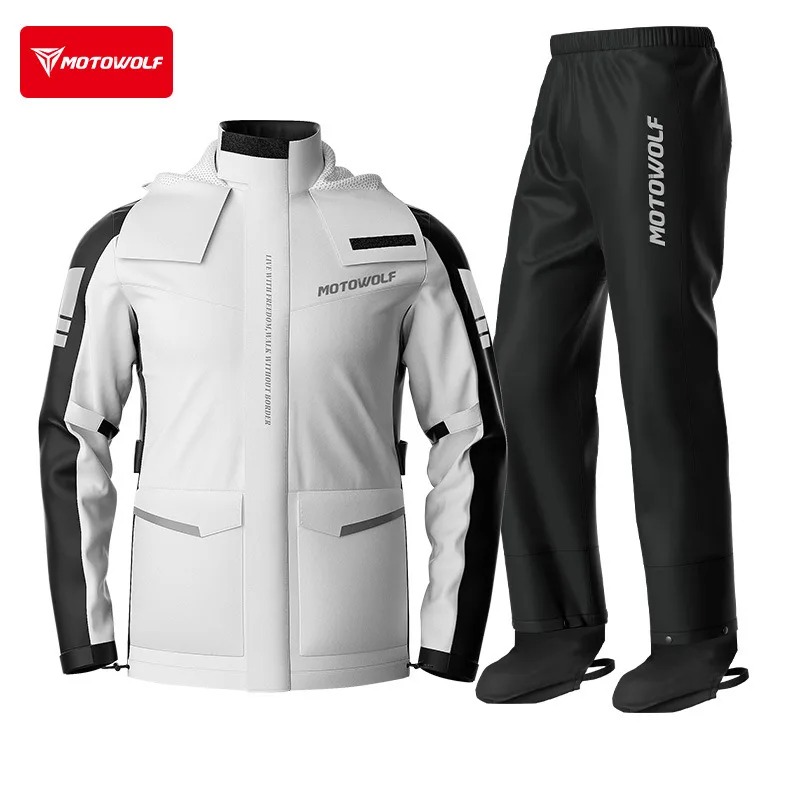 Светоотражающая мотоциклетная  – обзор и цена Cycling Commuter Rain Jacket