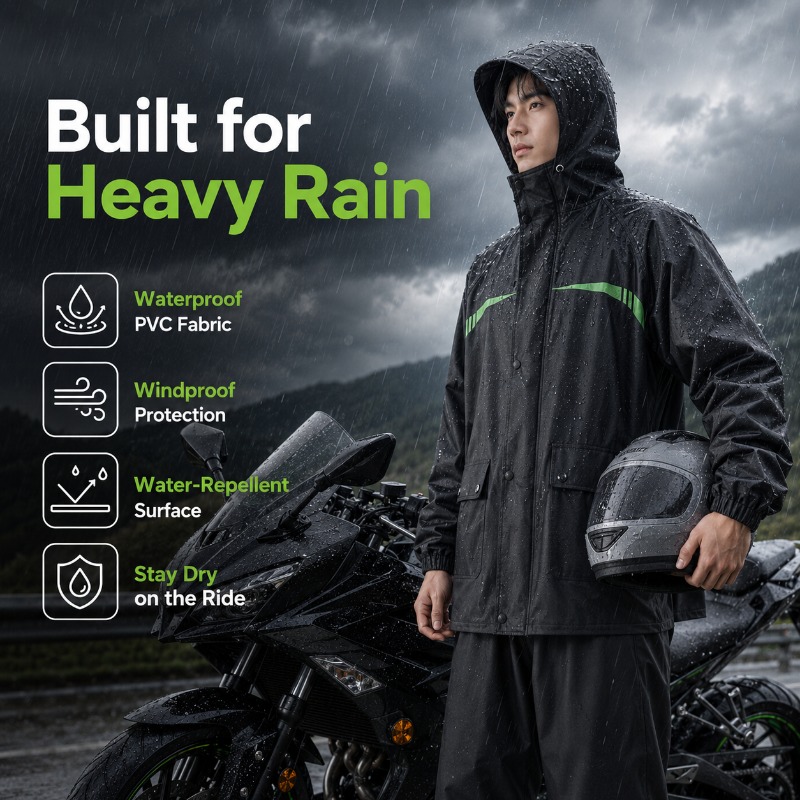 Универсальный водонепроницаемы – обзор и цена Cycling Commuter Rain Jacket