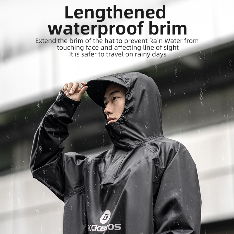 ROCKBROS Велосипедный плащ-дож – обзор и цена Cycling Commuter Rain Jacket